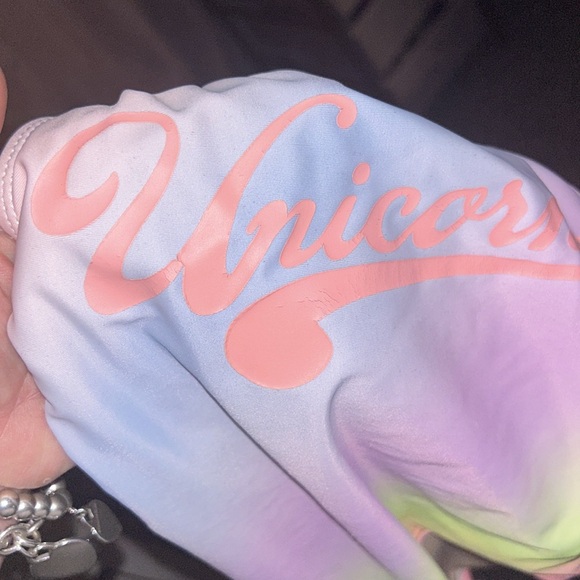 Girls 6 Shadecritters Unicorn Rainbow 1 piece bathing suit - Picture 5 of 5